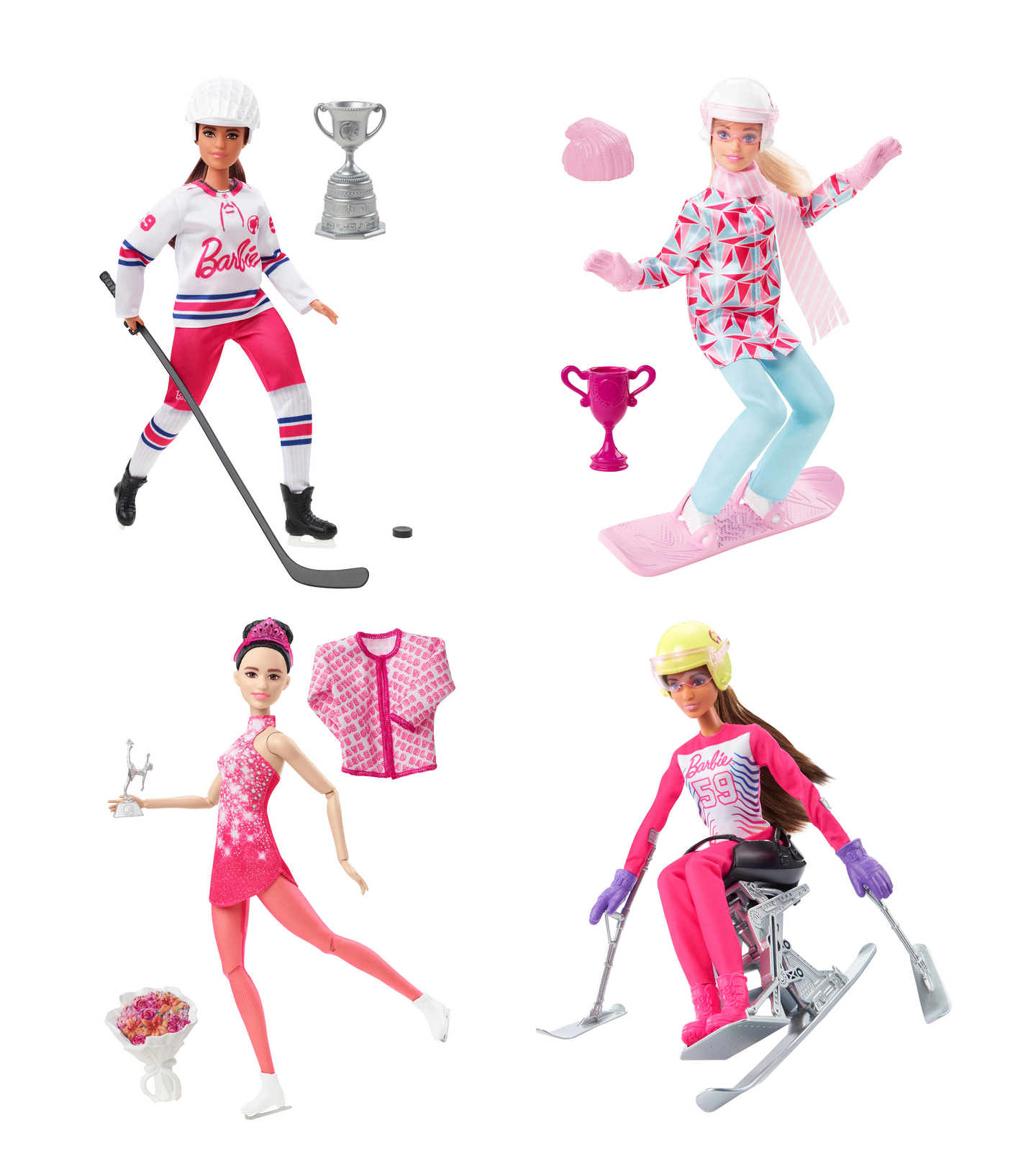Barbie Winter Sports lajitelma
