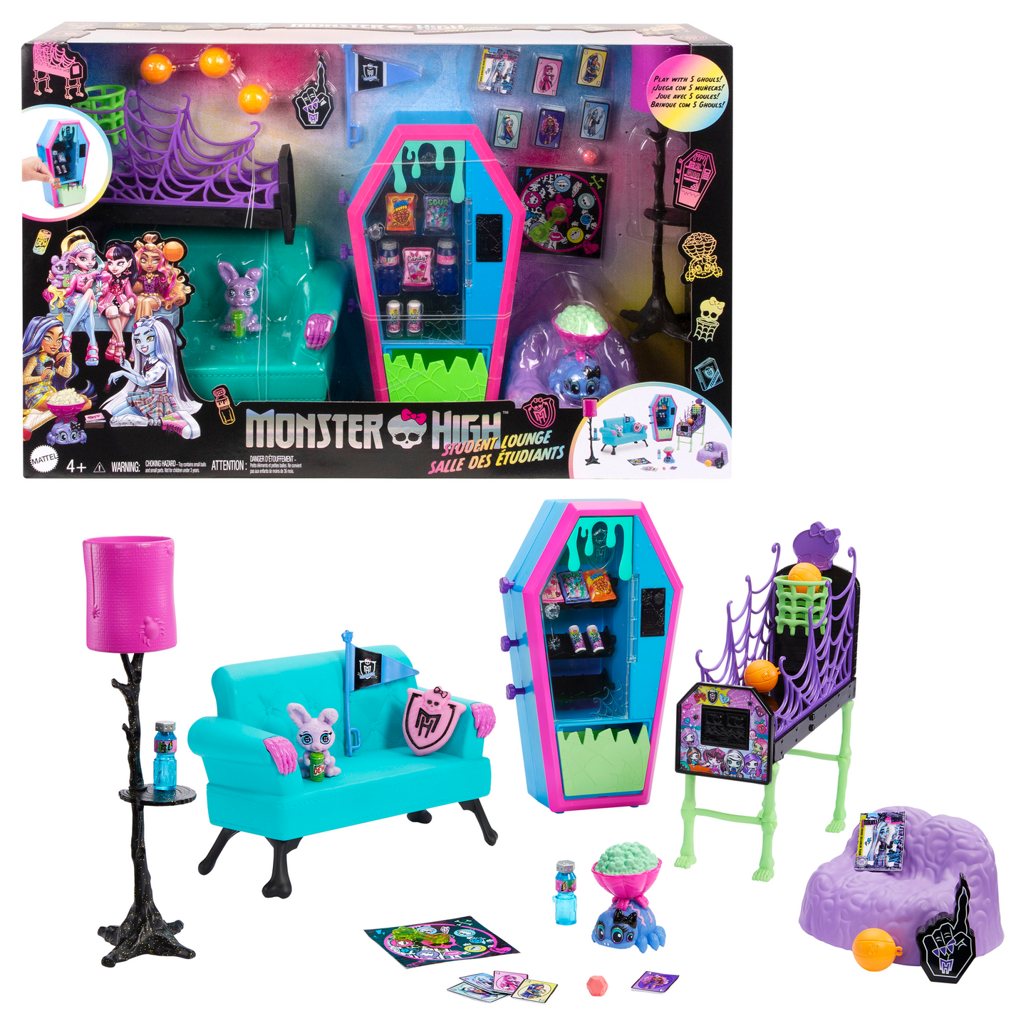 Monster High Student Lounge -leikkisetti
