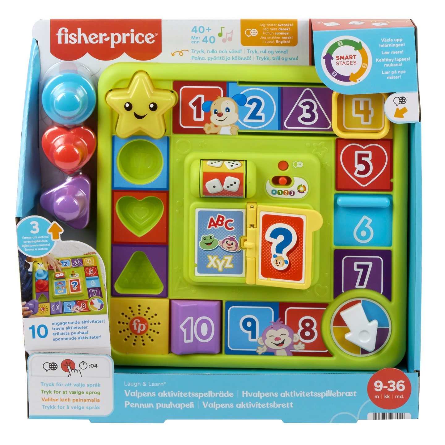 Fisher-Price Laugh & Learn Game -vauvan aktiviteettilelu