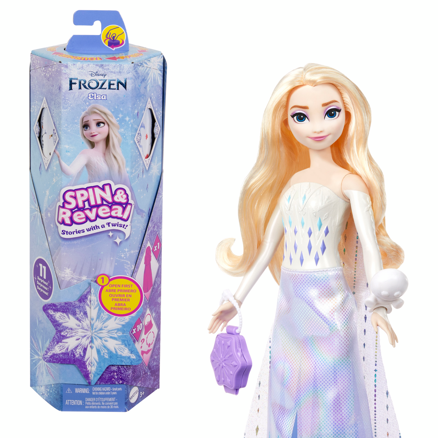 Disney Frozen Fashion Reveal Elsa -muotinukke