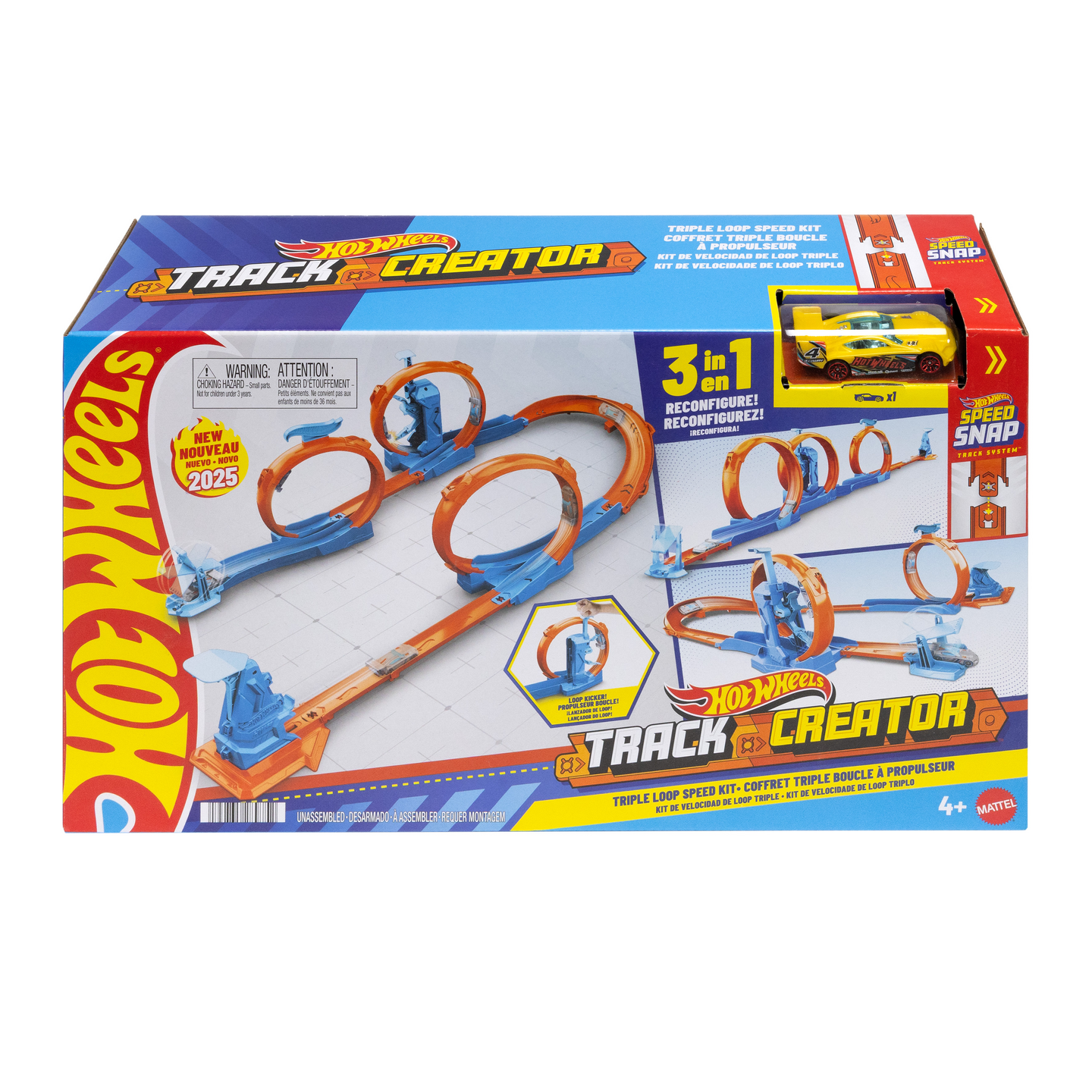 Hot Wheels Track Creator Triple Loop Frenzy -rata
