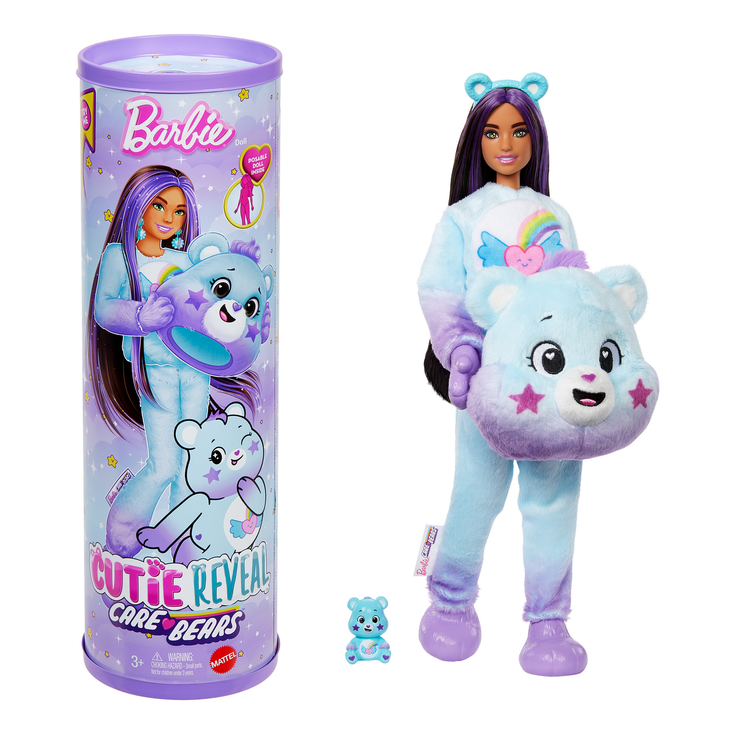 Barbie Cutie Reveal halinalle lila