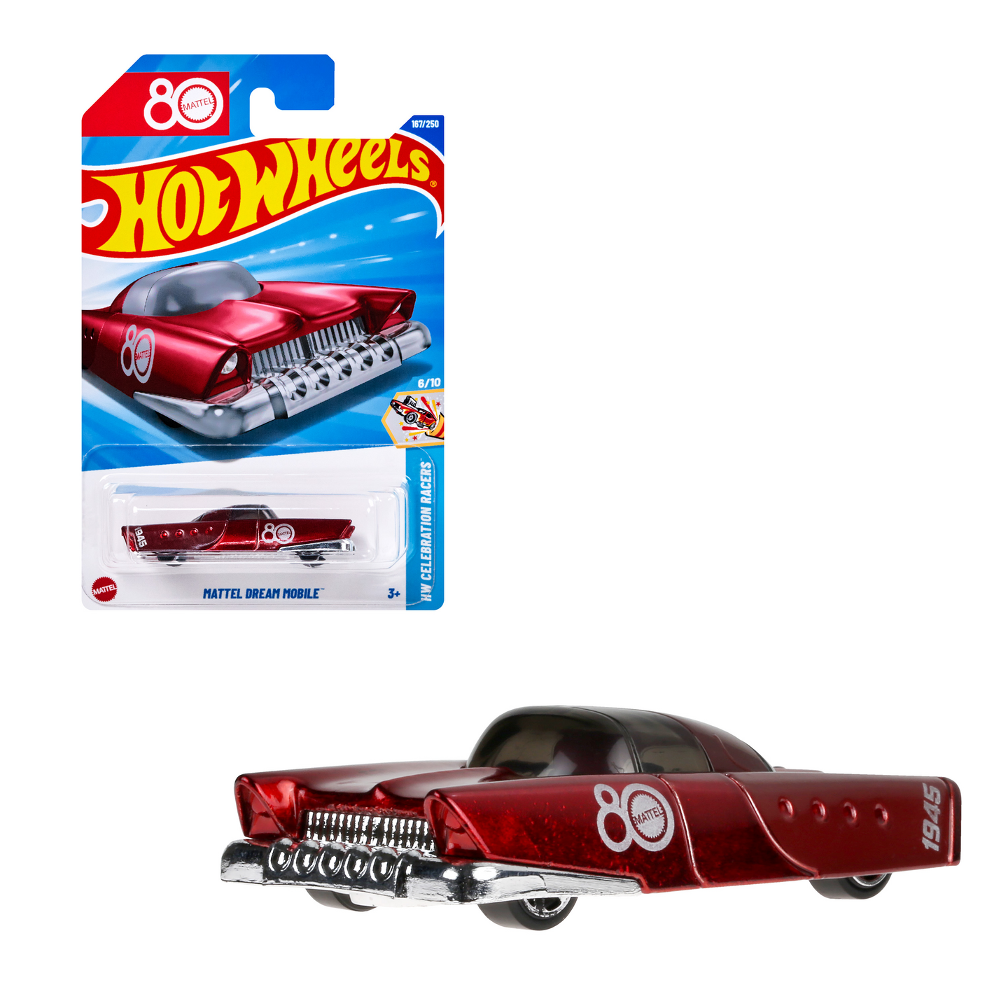 Hot Wheels -pikkuauto Mattel 80 V