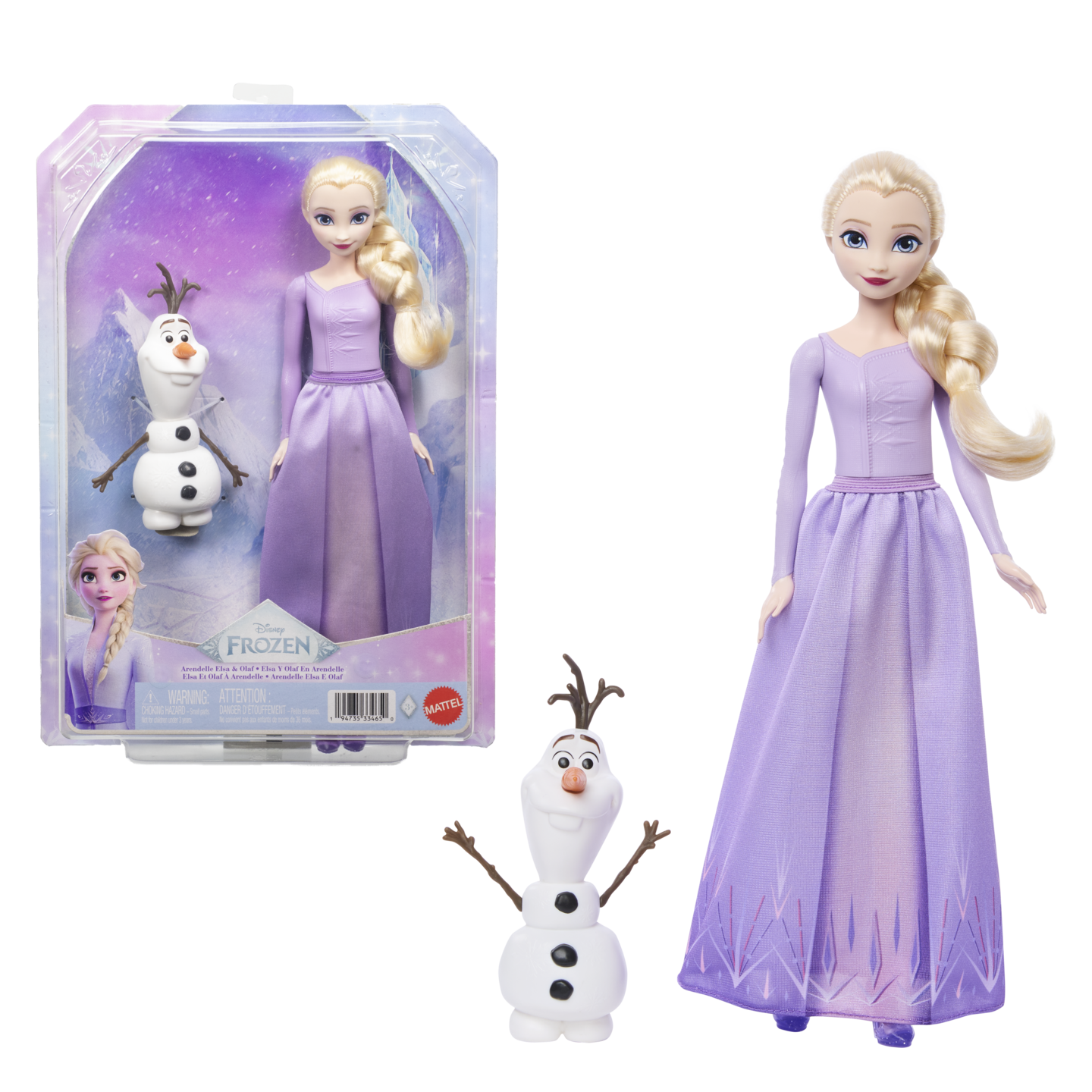 Disney Princess Frozen Elsa & Olaf -sett