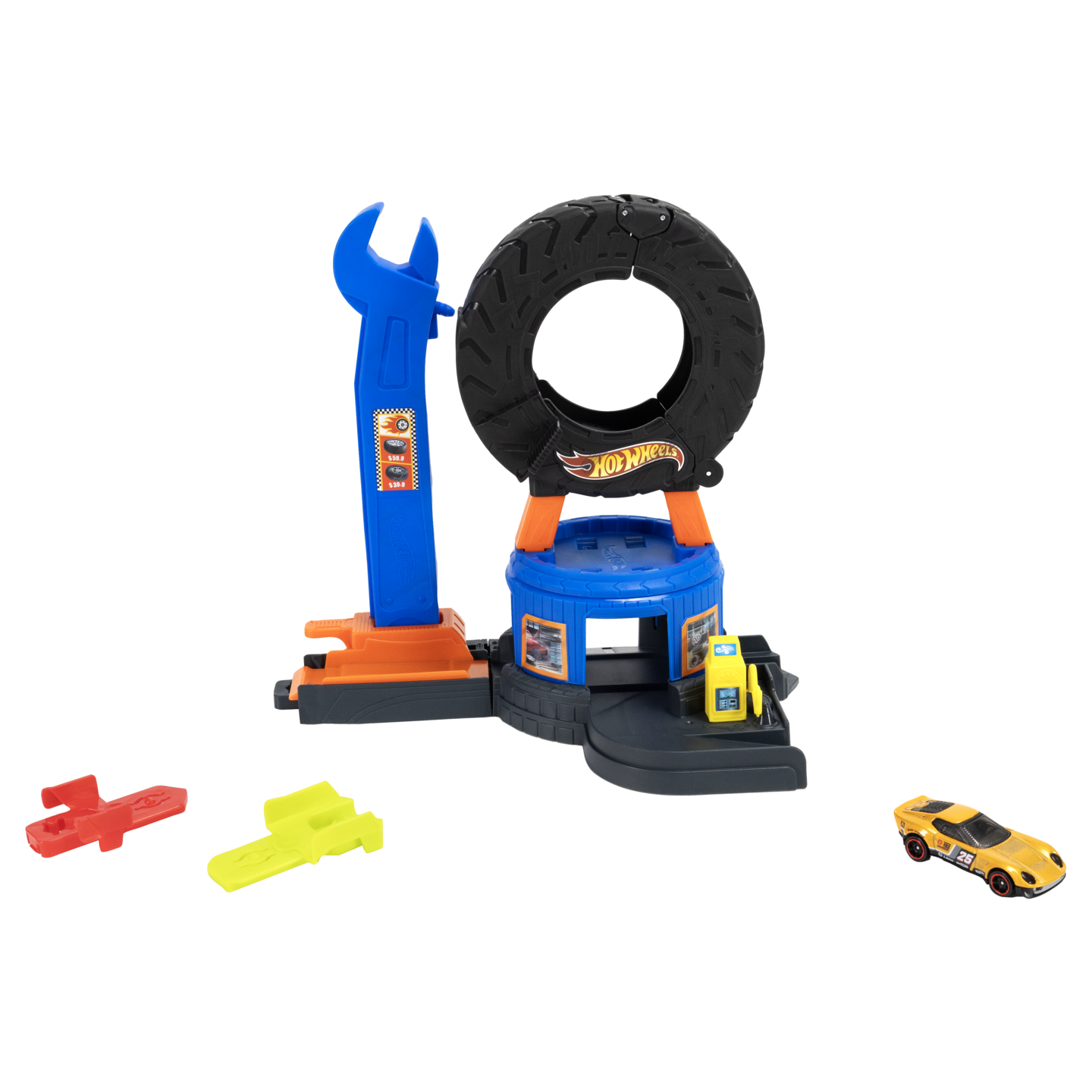 Hot Wheels City Downtown Tire Shop -leik