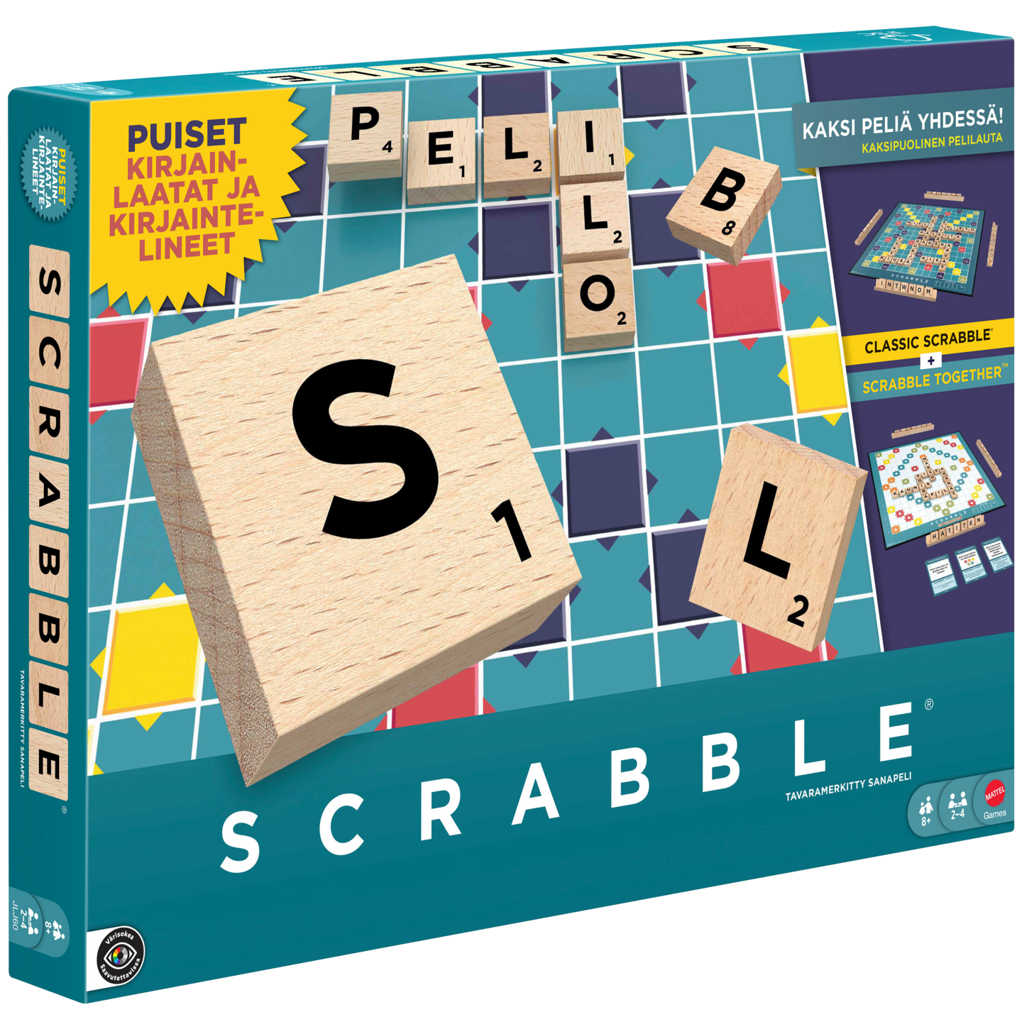Scrabble Wood Edition -sanapeli