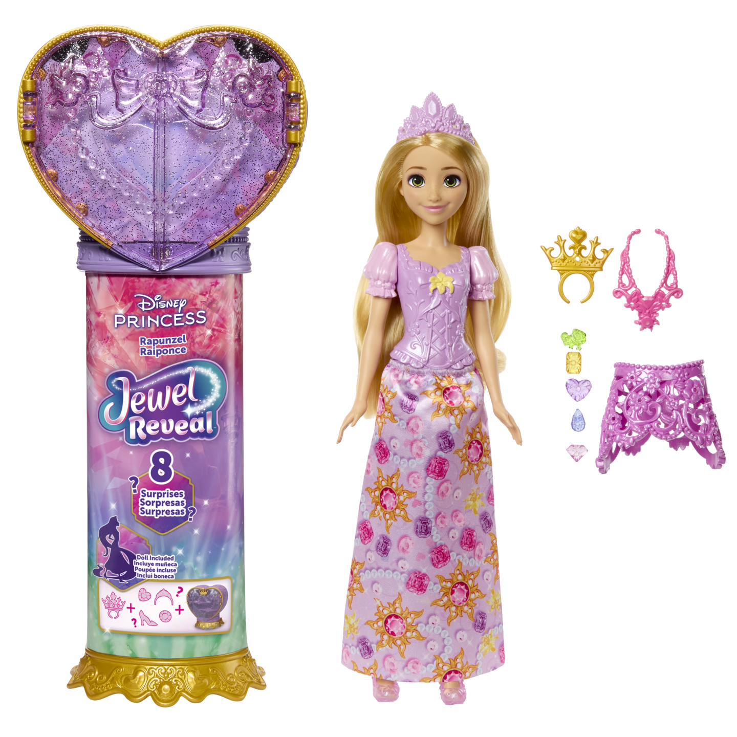Disney Princess Reveal Tähkäpää -nukke