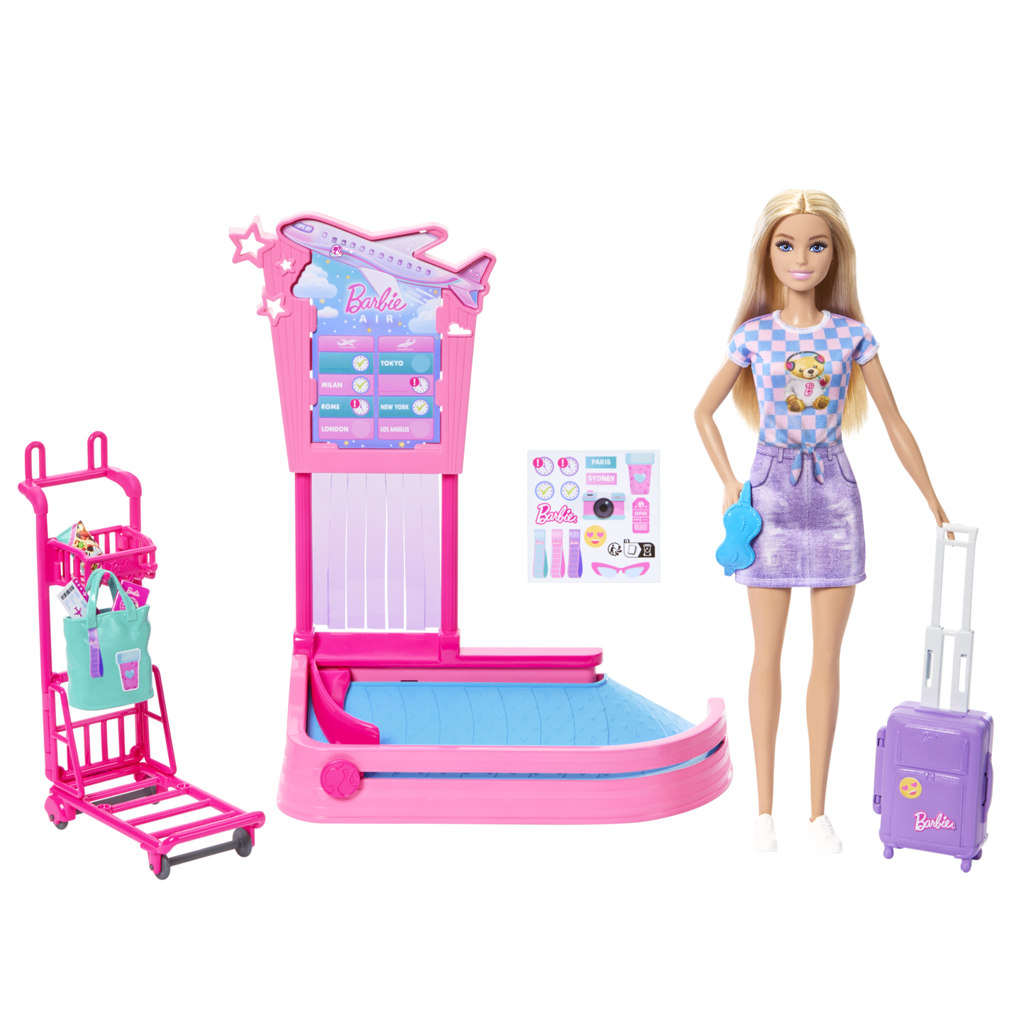 Barbie Travel -leikkisetti