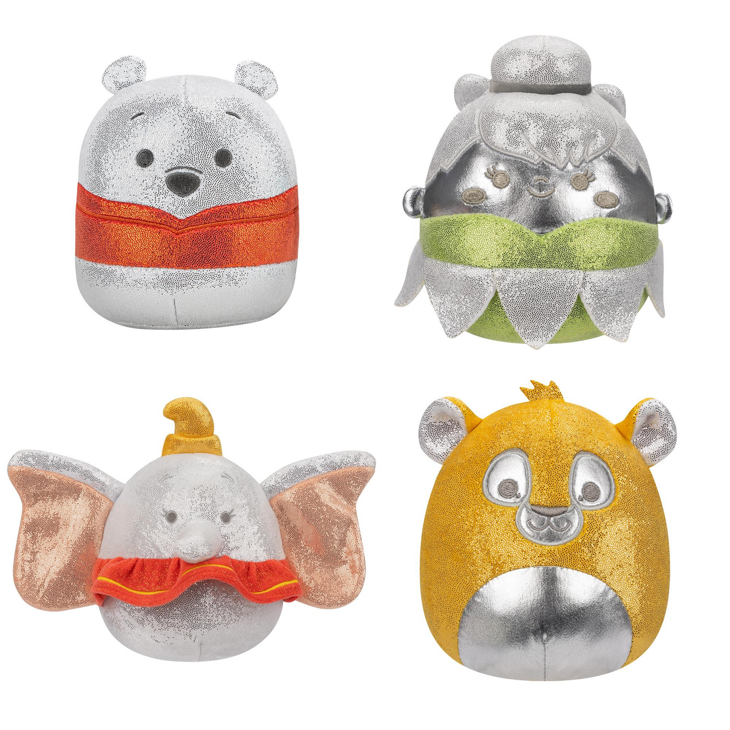 Squishmallows 13 cm Disney 100 4-pakkaus