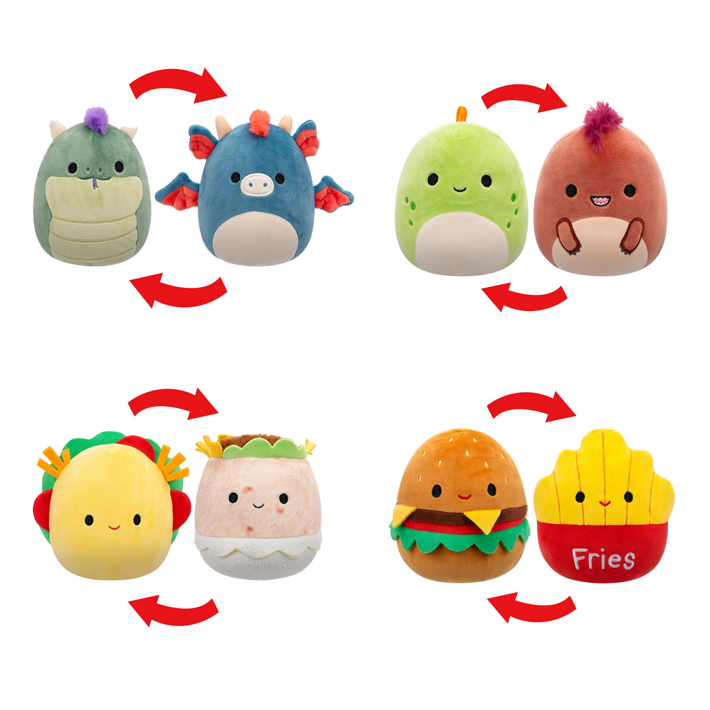 Squishmallows 13 cm P20 Flip A Mallows pehmo