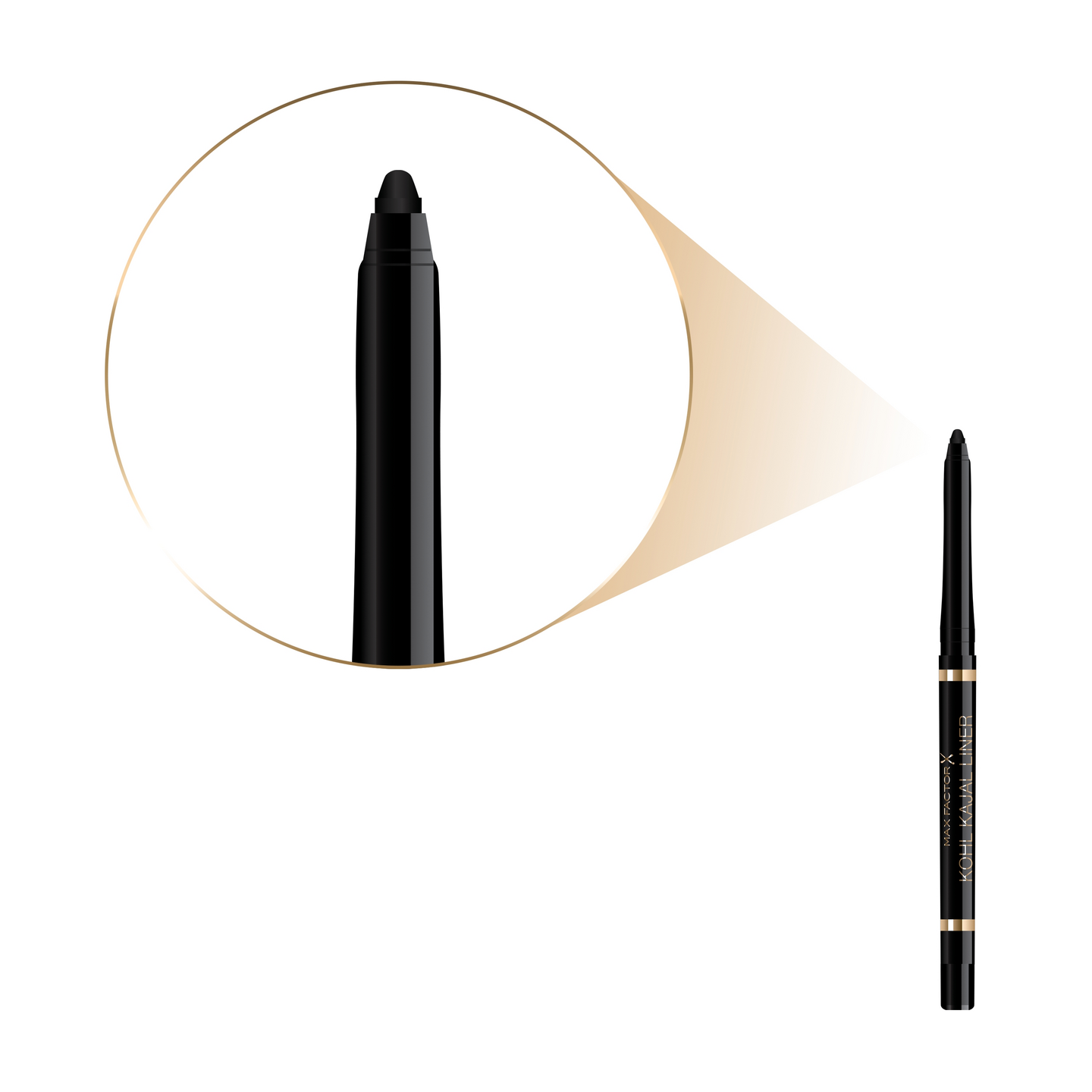 Max Factor Kohl Kajal Automatic Liner 001 Black silmänrajauskynä