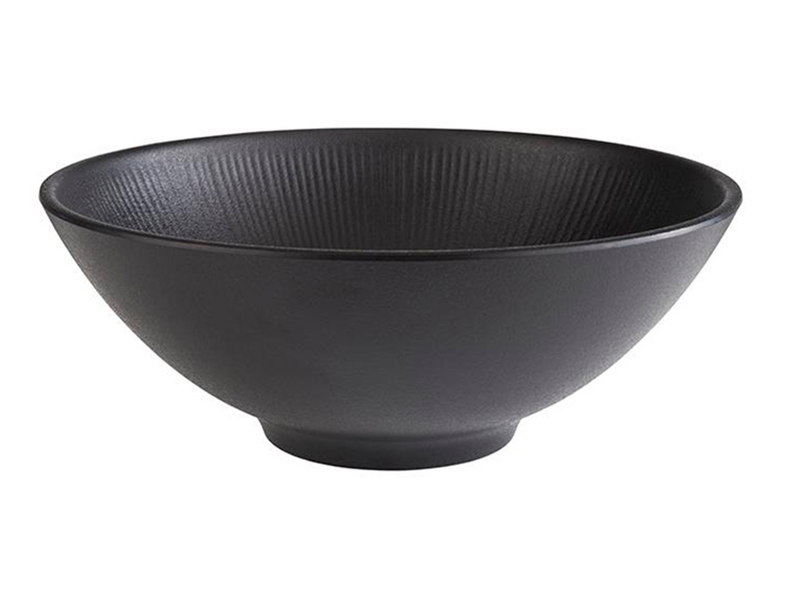 APS Nero kulho Ø 24 cm 1,7 l musta melamiini