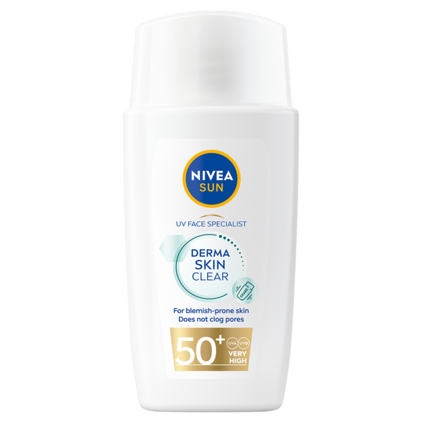 Nivea Sun aurinkosuojavoide 40ml UV Face Derma Blemish Control Fluid SK50+