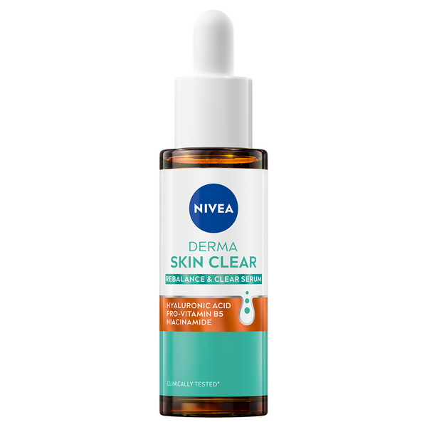 NIVEA 30ml Derma Skin Clear Rebalance & Clear Serum -kasvoseerumi