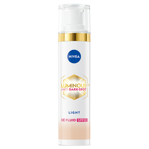 NIVEA 40ml Luminous630 Anti Dark-Spot CC Fluid Light SK30 - sävyttävä päivävoide