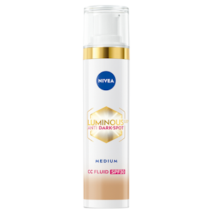 NIVEA 40ml Luminous630 Anti Dark-Spot CC Fluid Medium SK30 - sävyttävä päivävoide