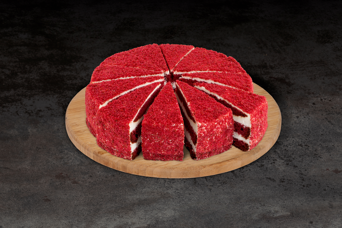 Eesti Pagar Red Velvet kakku 1400g/12 palaa pakaste