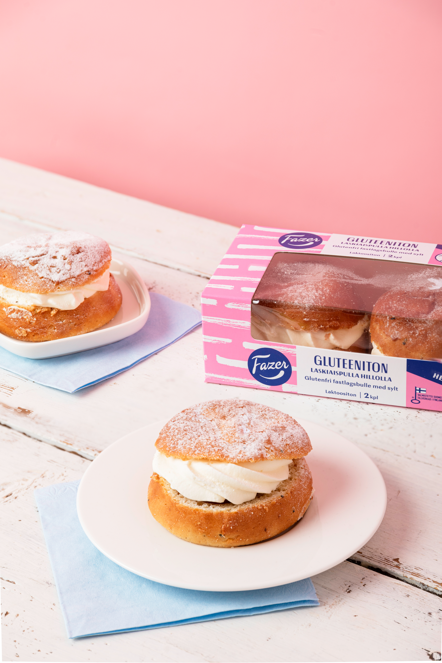 Fazer Gluteeniton laskiaispulla 2kpl/200g