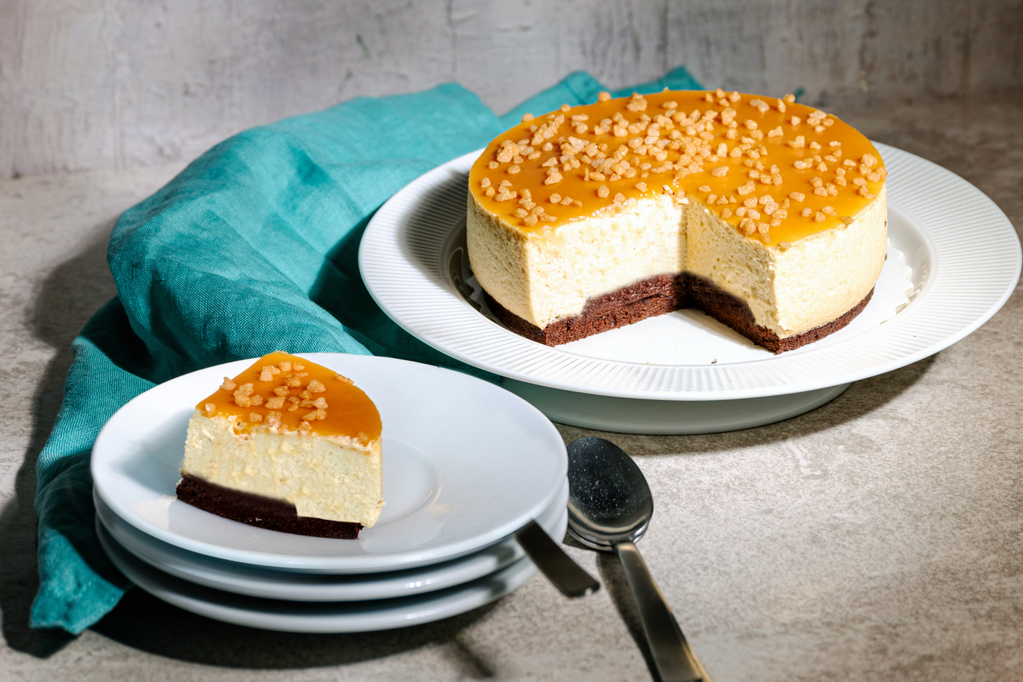 Fazer Salted Caramel -kakku 340g