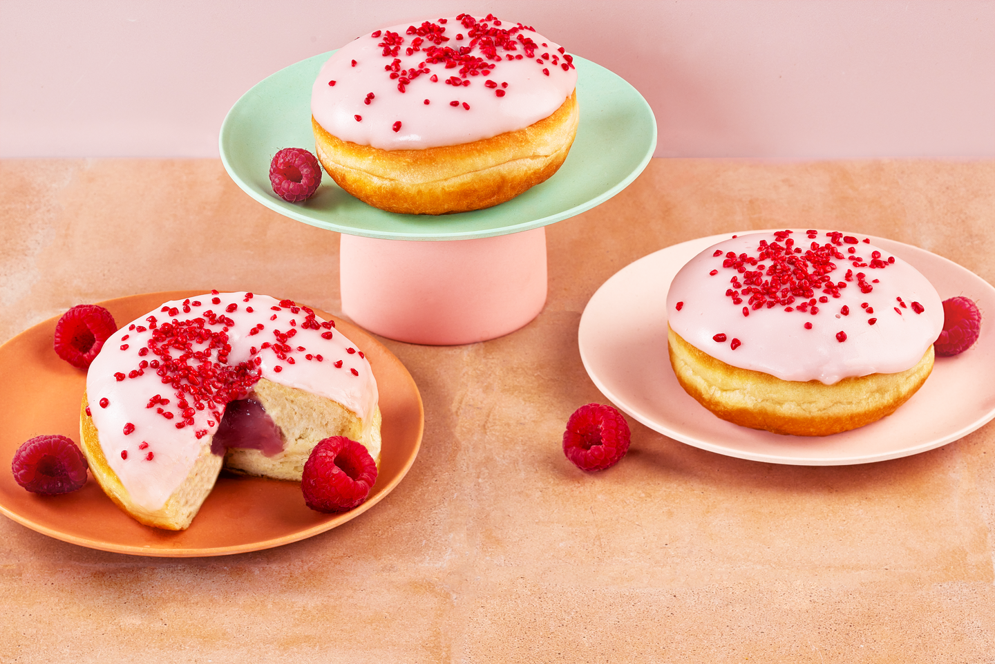 Fazer Raspberry Kiss Vadelma-jogurttimunkki 4kpl/432g kypsäpakaste