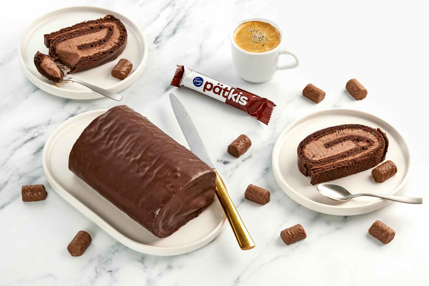 Fazer Pätkis -kakkurulla 410g