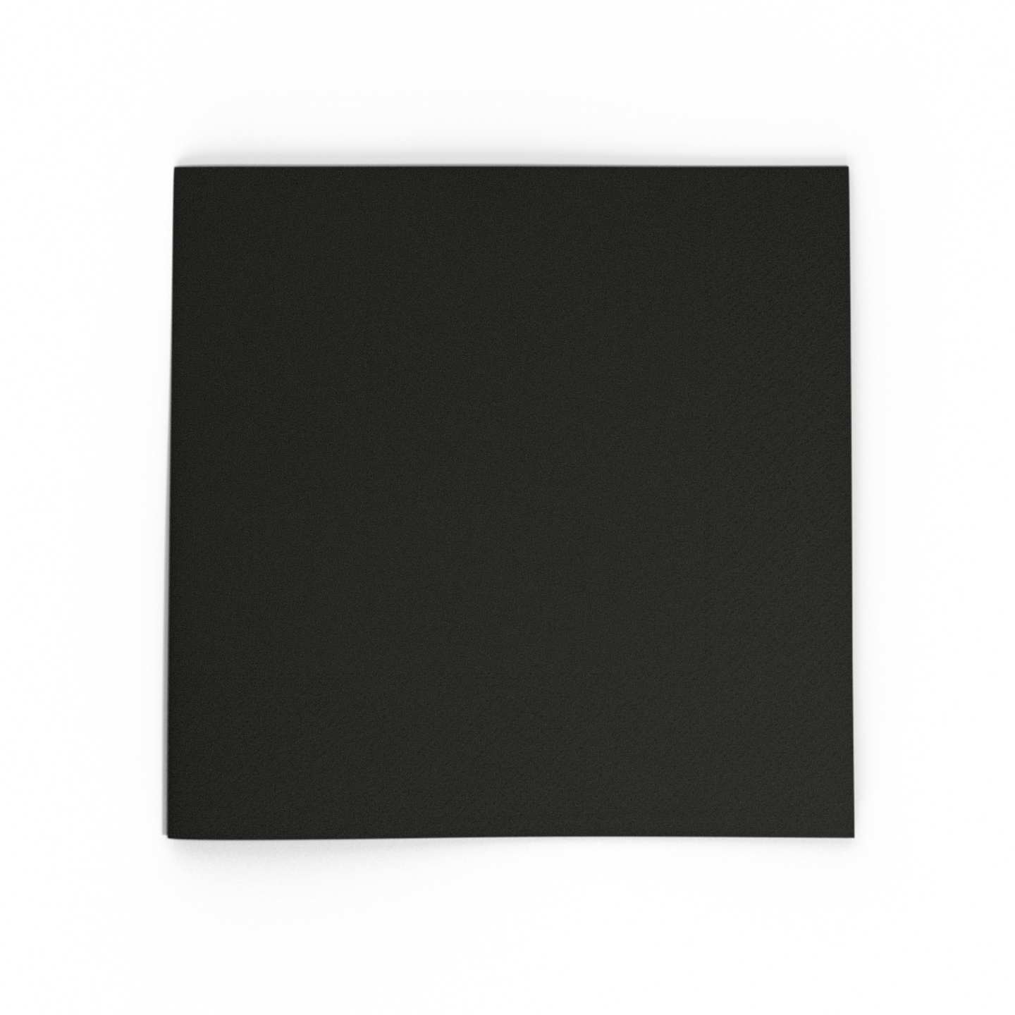 Softlin Basic musta lautasliina 39cm 3-krs 1/4 70kpl