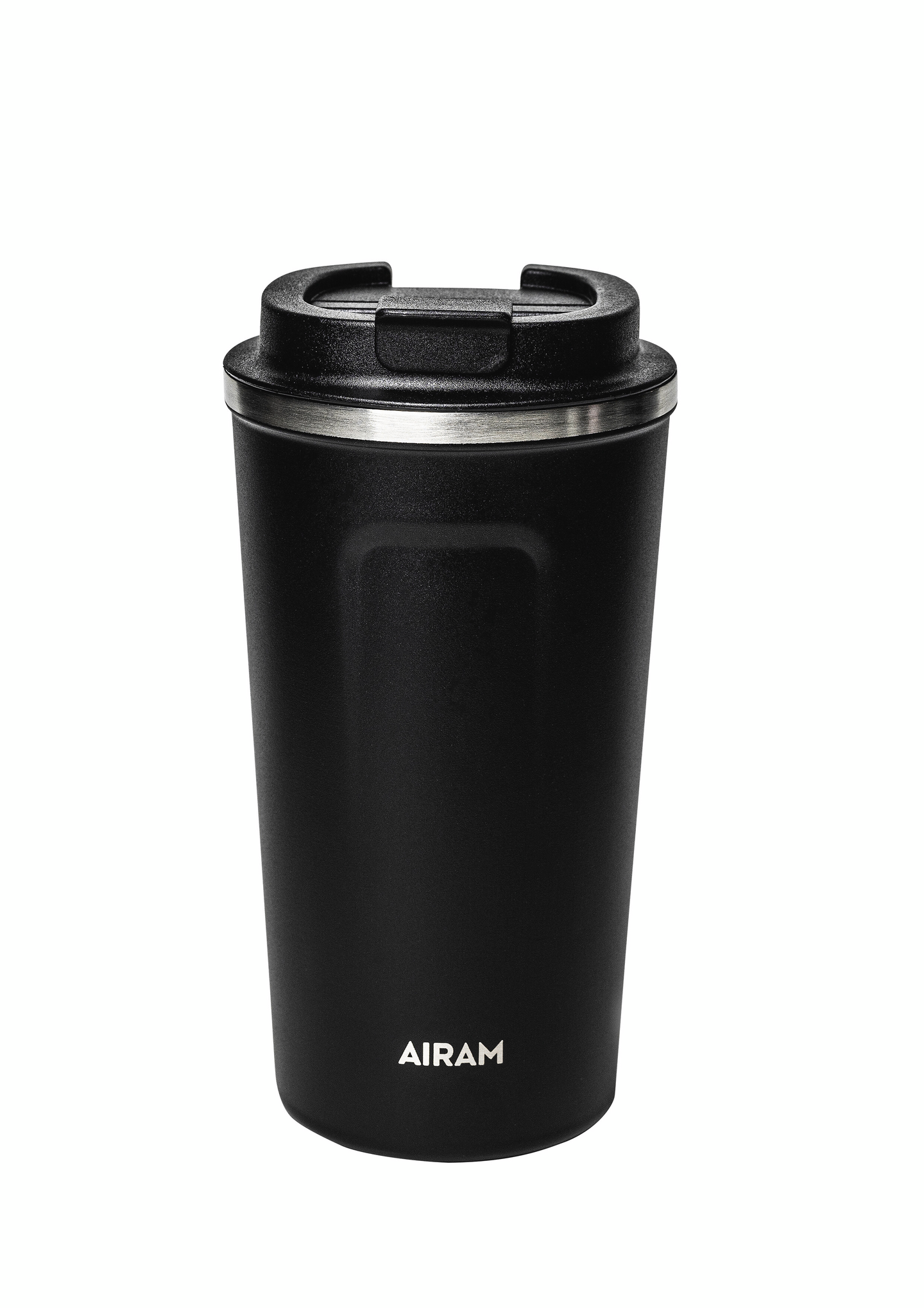 Airam Aalto teräsmuki 0,35 l musta