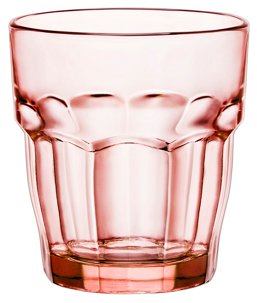 Rock Bar juomalasi 27 cl peach 6 kpl pinottava, karkaistua lasia