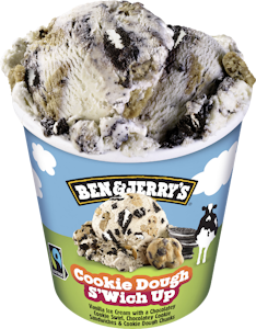 Ben & Jerry's jäätelö 465ml/404g Cookie Dough S'Wich Up