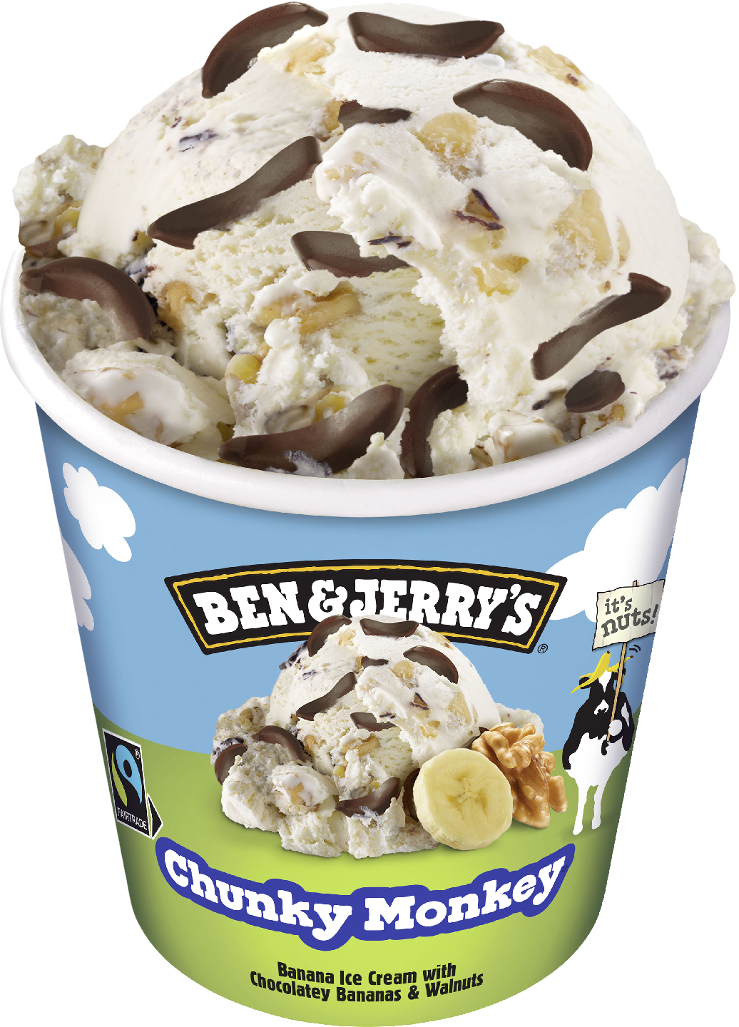 Ben & Jerry's Chunky Monkey Jäätelö 465 ml