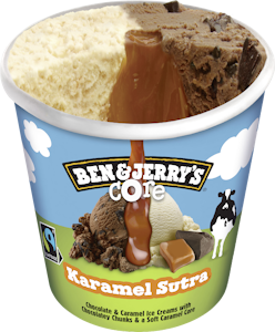 Ben & Jerry's jäätelö 465ml  Karamel Sutra Core