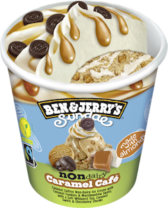 Ben & Jerry's jäätelö 427ml Sundae Non-Dairy Vegan Caramel Café