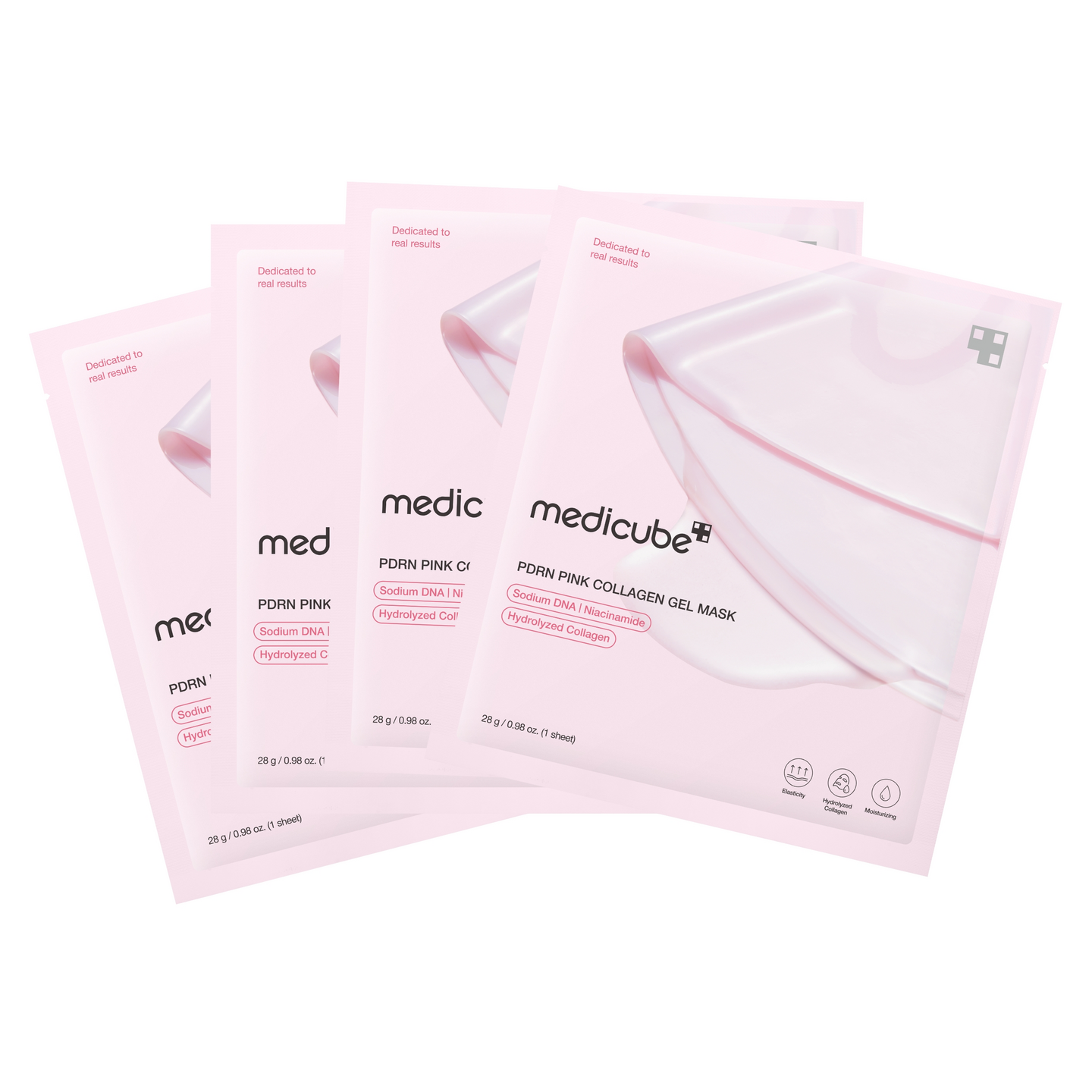 Medicube PDRN Pink Collagen hydrogeelinaamio 4kpl