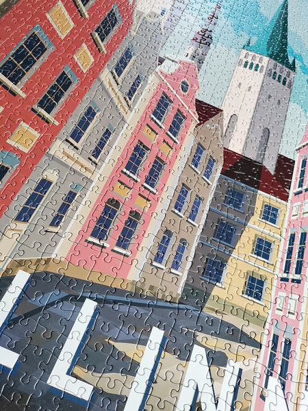 Tactic 1000 palaa Vintage Cities Tallinn palapeli