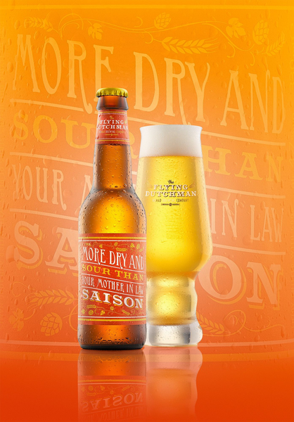 Flying Dutchman More Dry And Sour Than Your Mother In Law Saison 4,7% 33cl plo