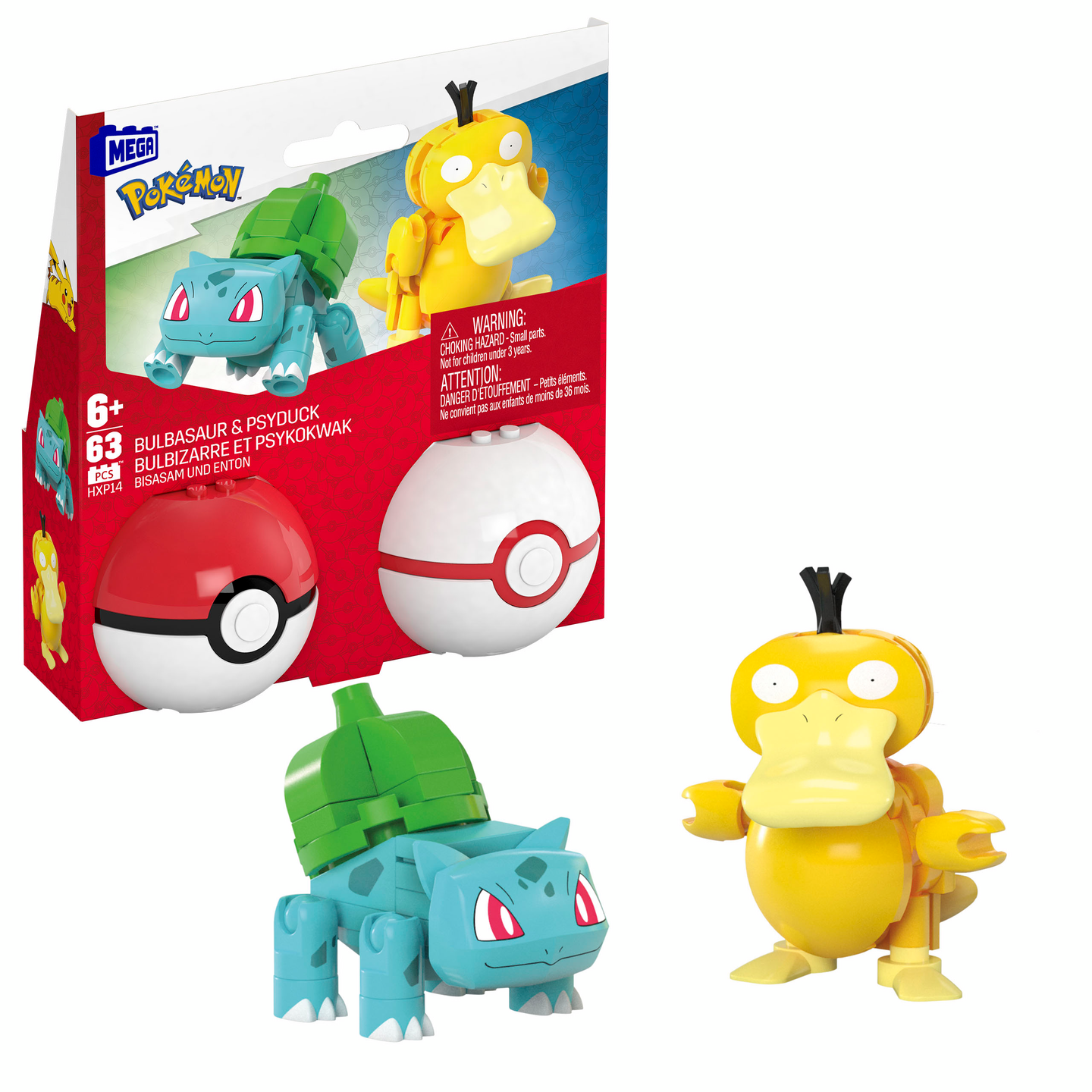 MEGA Pokémon Poké Ball Collection 2-pack -rakennussetti