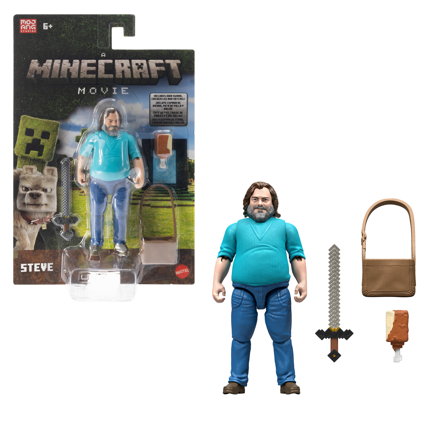 Minecraft Movie Singles -hahmo 10 cm