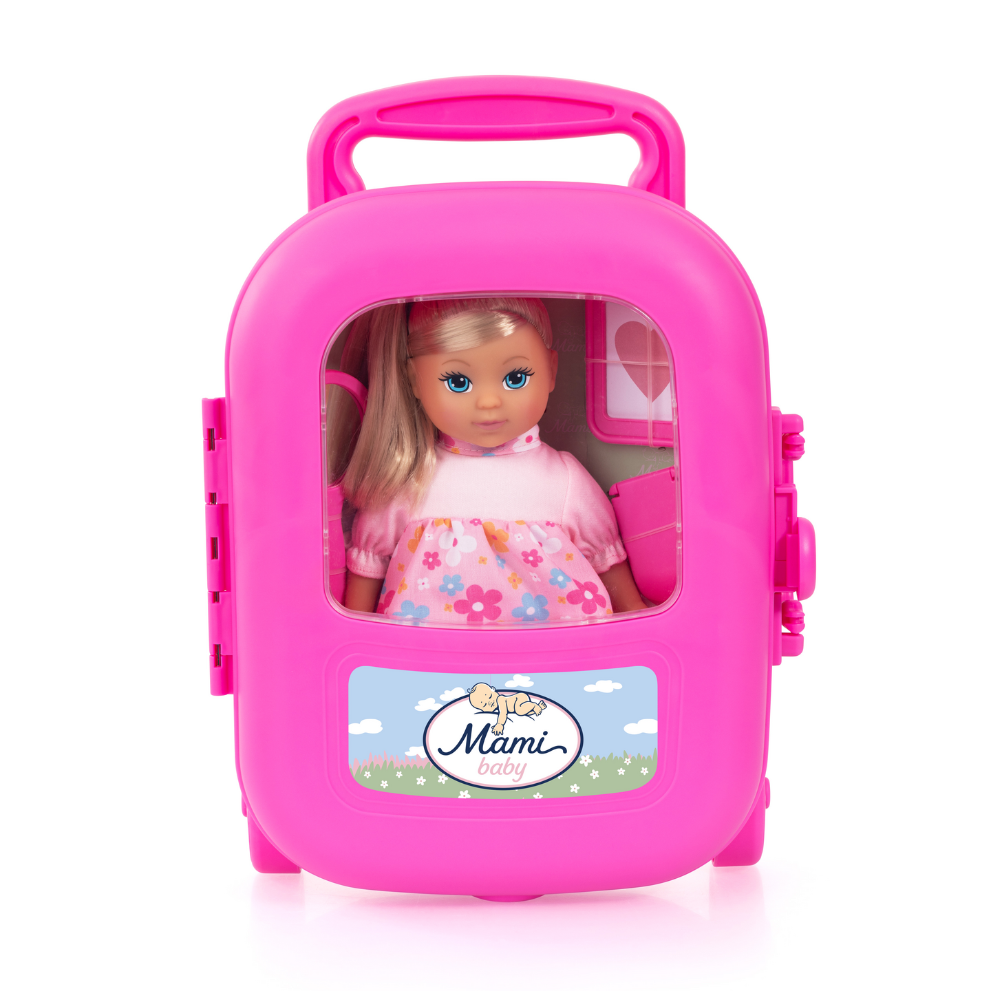 Mami Baby nukke 28 cm matkasetti