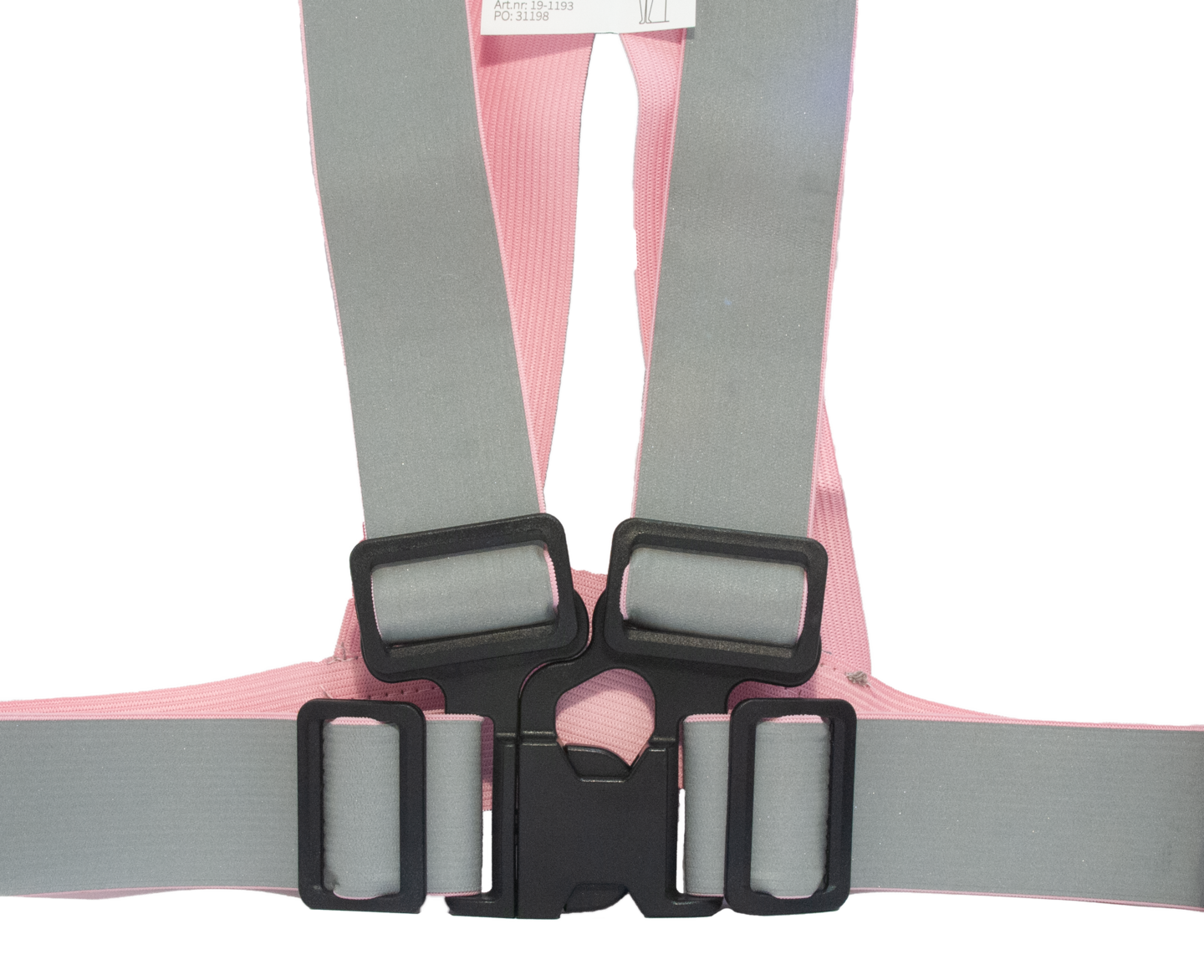 Kiilu D Roosa nauha loop pinkki heijastin