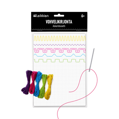 Leikkien vohvelikirjonta askartelusetti