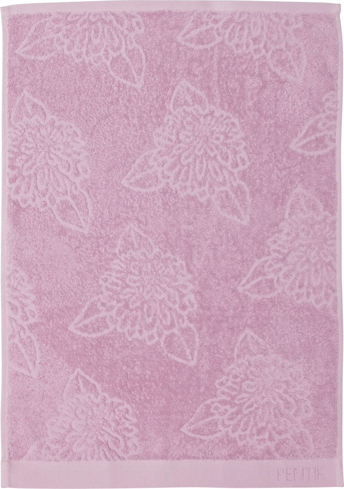 Pentik Daalia käsipyyhe 50x70 cm vaaleanpunainen