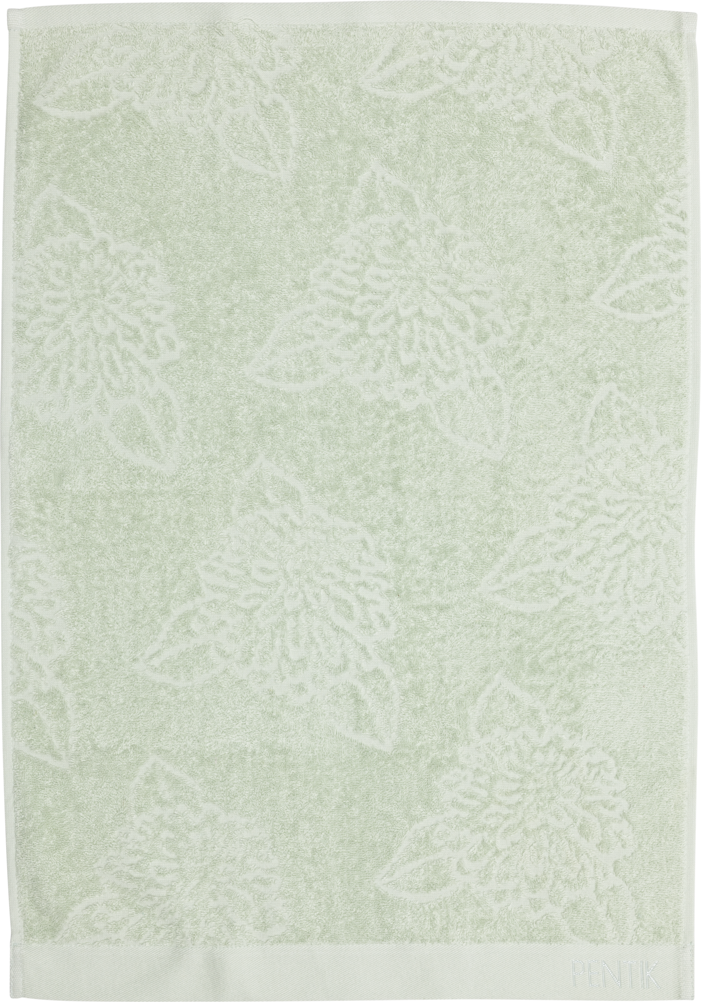 Pentik Daalia käsipyyhe 50x70 cm vihreä