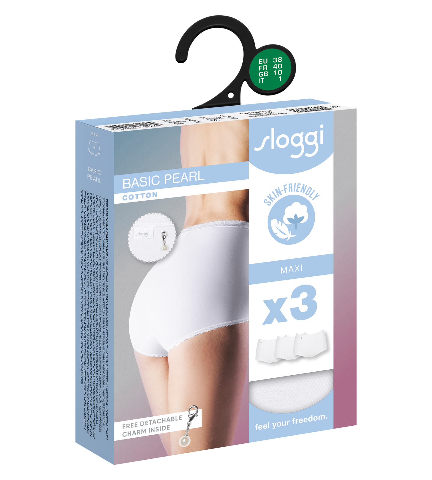 sloggi Basic H Pearl Maxi 3kpl/pkt