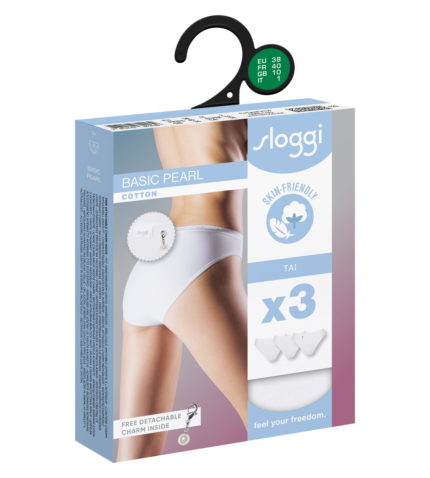 sloggi Basic H Pearl Tai 3kpl/pkt