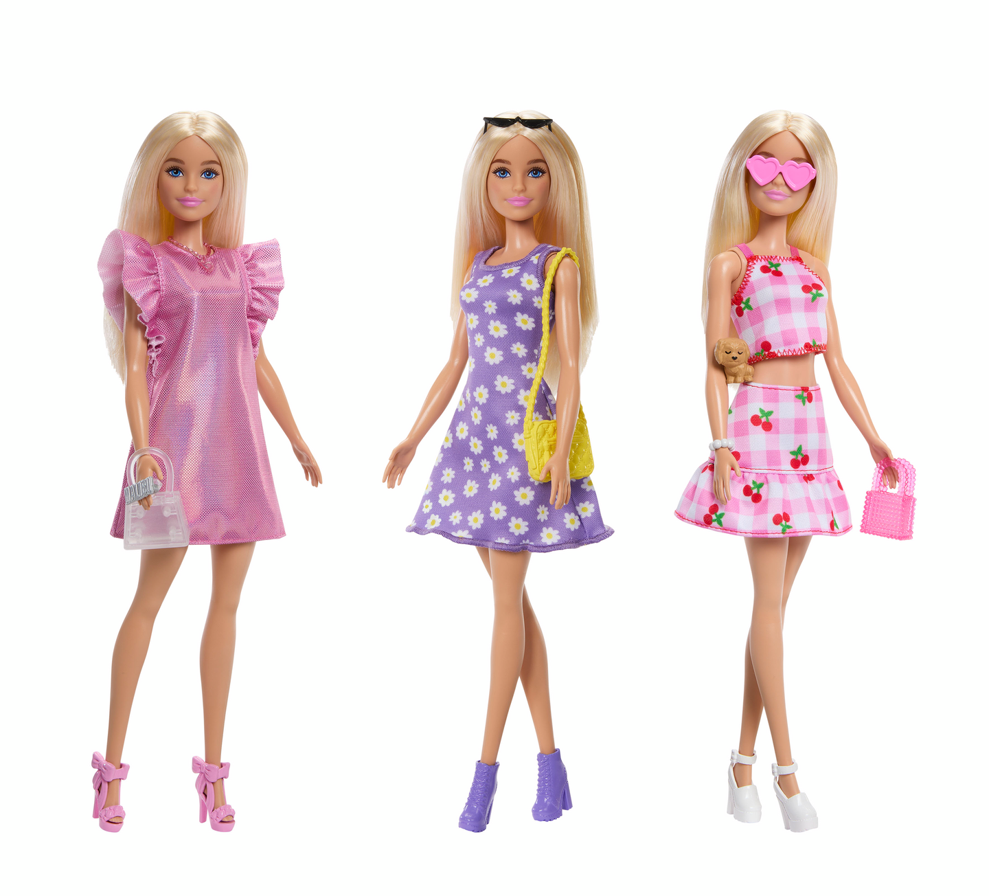 Barbie Fashion Fun unelmien vaatekaappi ja nukke