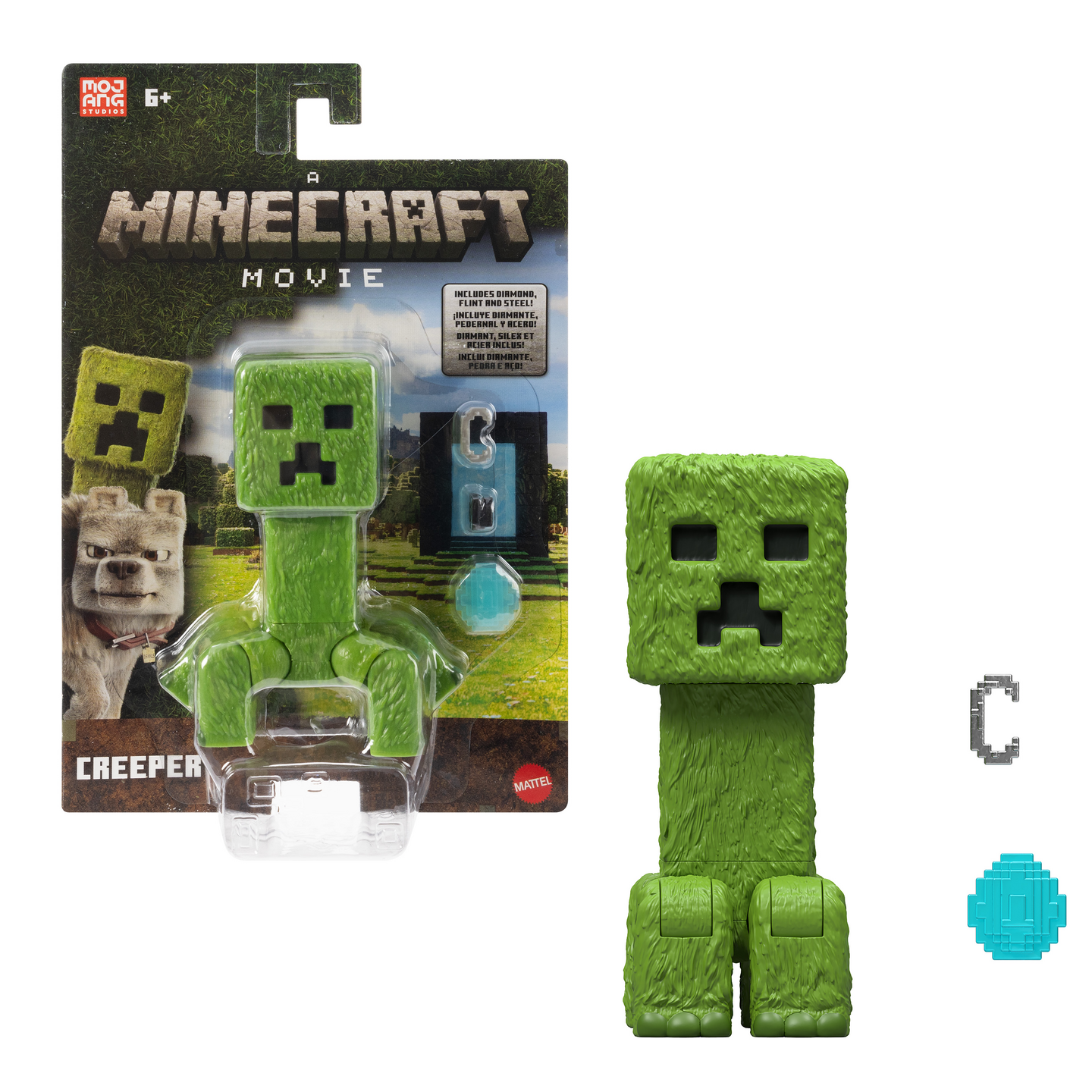 Minecraft Movie Singles -hahmo 10 cm