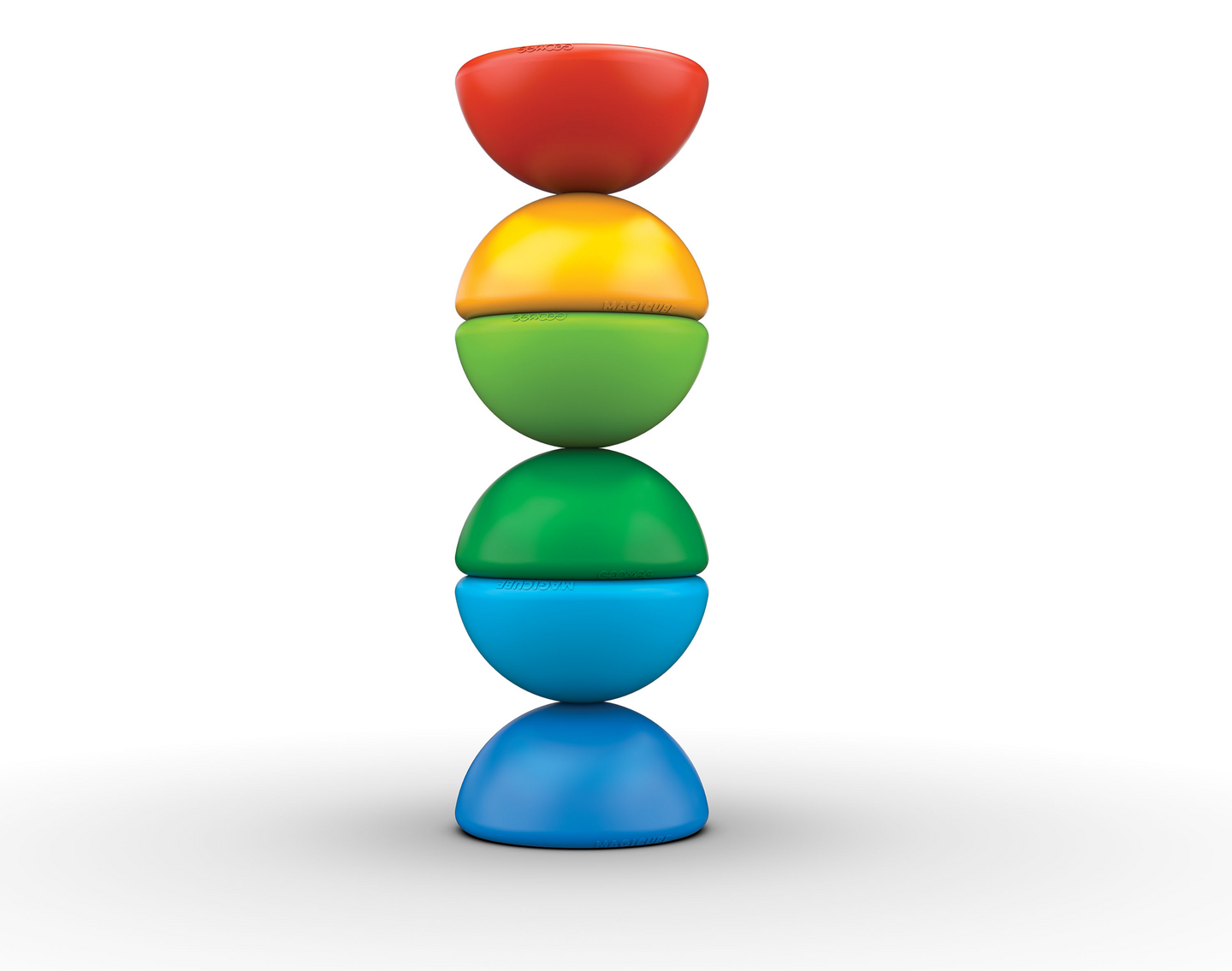 Geomag Magicube Magic Stacking magneettiset rakennuspalikat 6 kpl