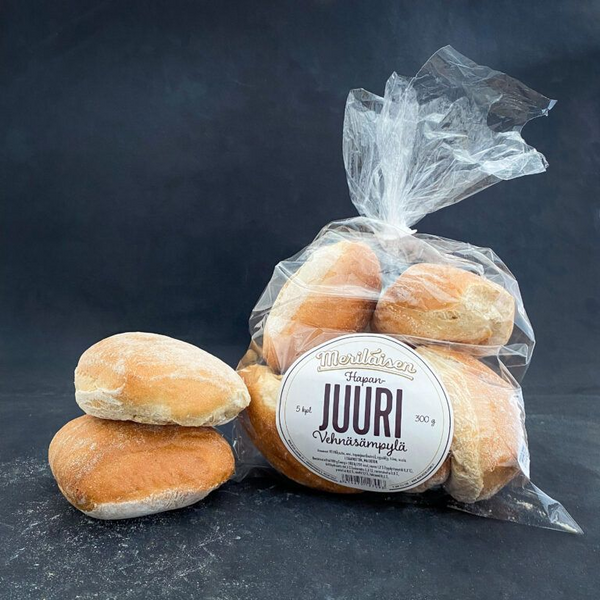 Meriläisen JUURI-Vehnäsämpylä
