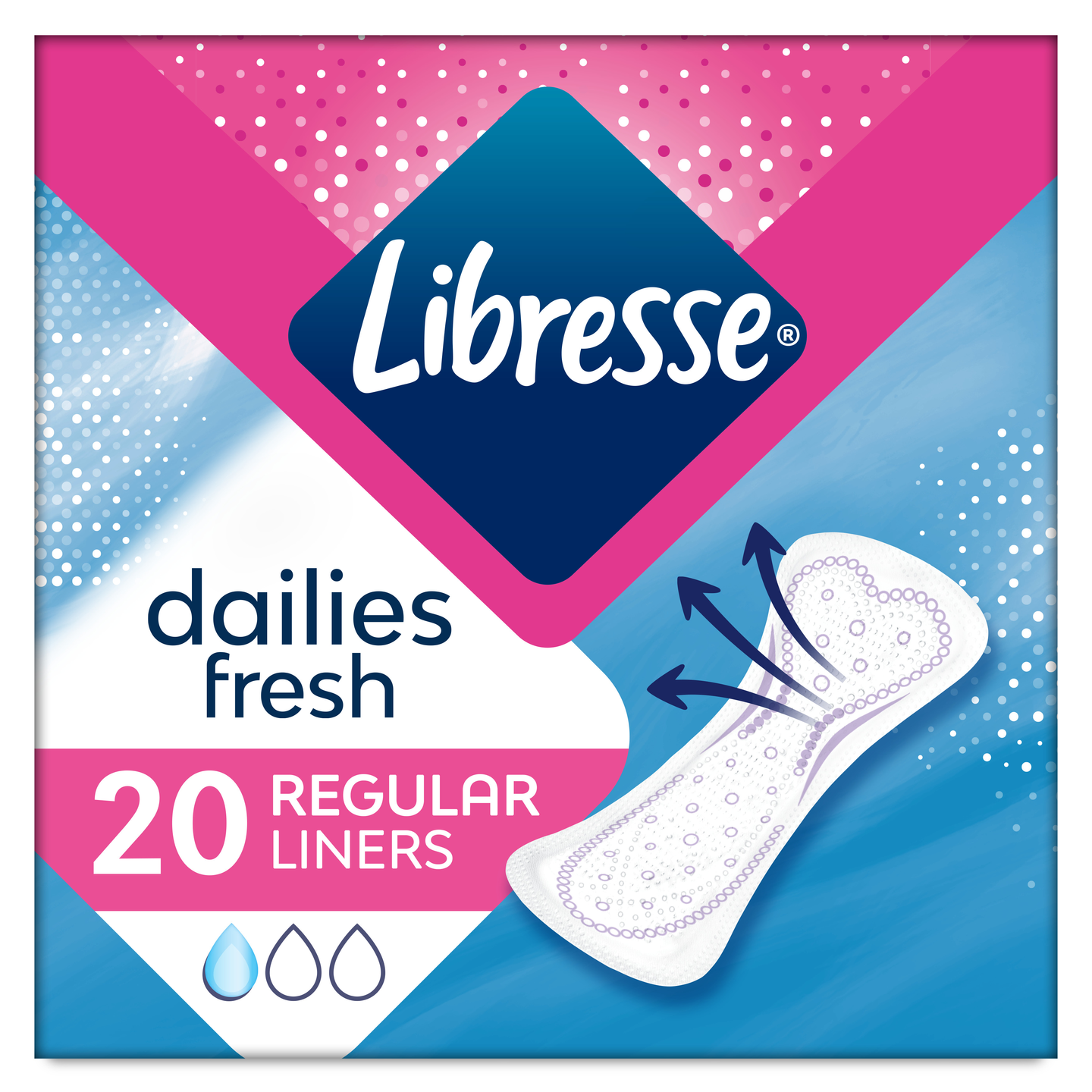 Libresse pikkuhousunsuoja 20kpl Normal