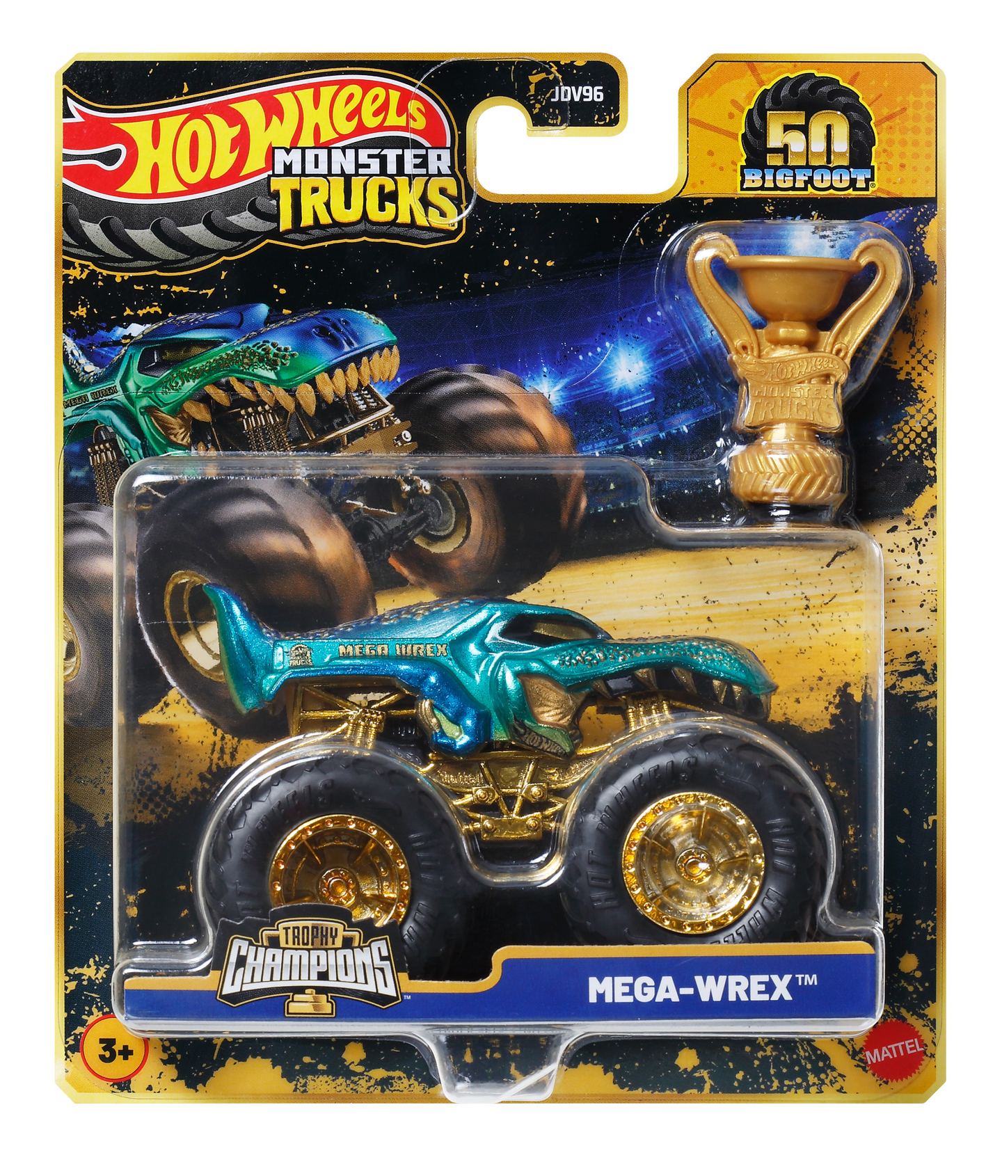 Monster Trucks Bigfoot Trophy Champions 1:64
